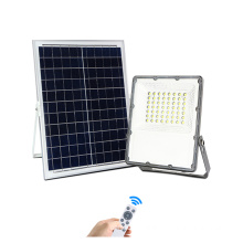 KCD Factory Price vario specifications portable sport ground warehouse outdoor led solar flood light 100w with sensor